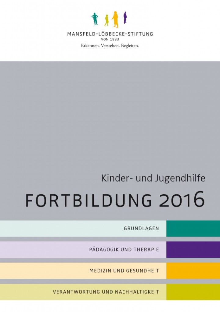 Fort- und Weiterbildungsverzeichnis 2016 - Cover